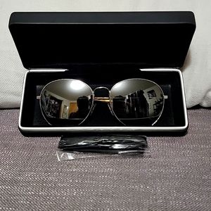 Givenchy oversized aviator round sunglasses